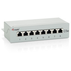 Equip 227308 227308, RJ-45, Oro, Cat5e, Gris, ANSI/TIA/EIA 568, -40 - 80 °C