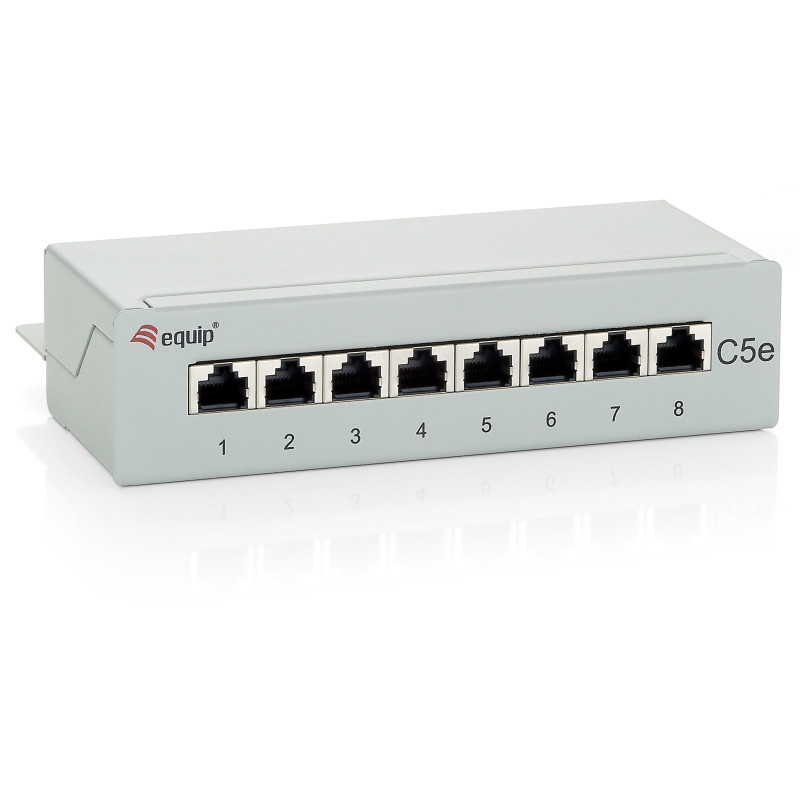 Equip 227308 227308, RJ-45, Oro, Cat5e, Gris, ANSI/TIA/EIA 568, -40 - 80 °C