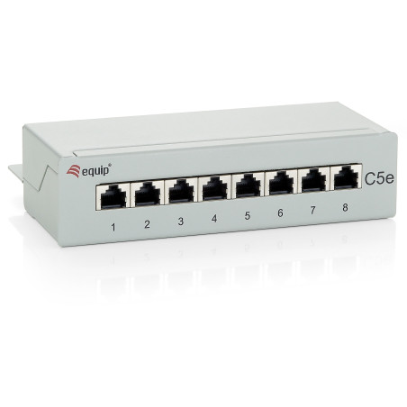 Equip 227308 227308, RJ-45, Oro, Cat5e, Gris, ANSI/TIA/EIA 568, -40 - 80 °C