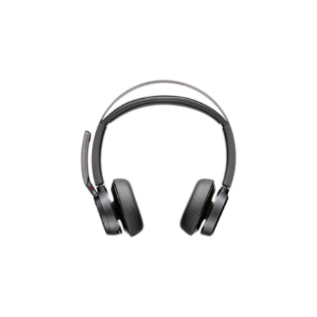 HP Poly 9T9J3AA Auriculares Poly Voyager Focus 2 USB-C-C + adaptador USB-C/A, Inalámbrico, Oficina/Centro de llamadas, 175 g,