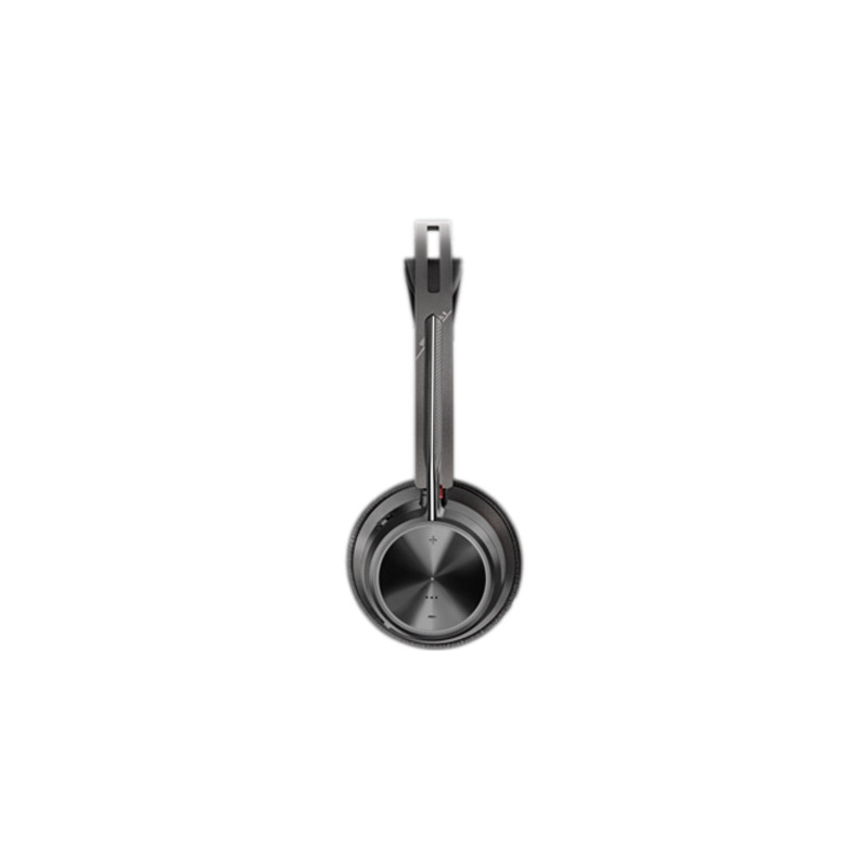 HP Poly 9T9J3AA Auriculares Poly Voyager Focus 2 USB-C-C + adaptador USB-C/A, Inalámbrico, Oficina/Centro de llamadas, 175 g,