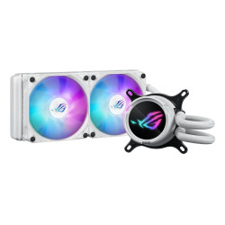 ASUS 90RC00S2-M0UAY0 ROG Strix LC III 240 ARGB White Edition, Kit de refrigeración líquida, 12 cm, Blanco