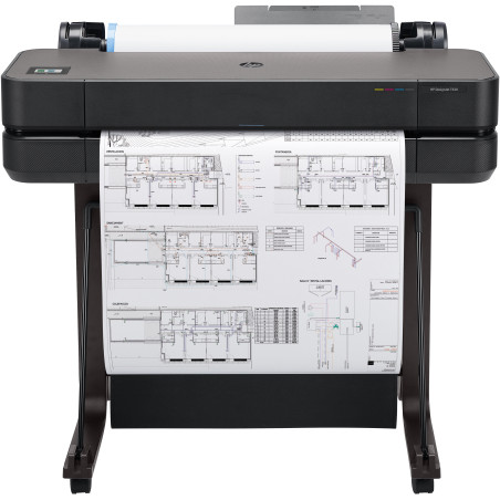 HP 5HB09D#B19 Designjet Impresora T630 de 24 pulgadas; edición 2025, Inyección de tinta térmica, 2400 x 1200 DPI, HP-GL/2,