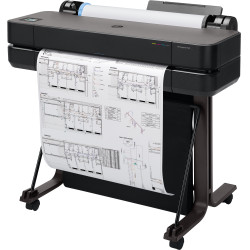 HP 5HB09D#B19 Designjet Impresora T630 de 24 pulgadas; edición 2025, Inyección de tinta térmica, 2400 x 1200 DPI, HP-GL/2, 2