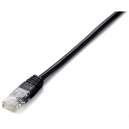 Equip 825452 825452, 3 m, Cat5e, U/UTP (UTP), RJ-45, RJ-45, Negro
