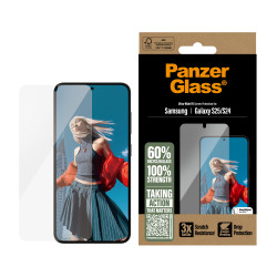 PanzerGlass PGRNUWFG38388 ® Screen Protector Samsung Galaxy S25 | S24 | Ultra-Wide Fit, Samsung, Samsung - Galaxy S25, Samsung 2
