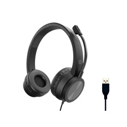 Conceptronic POLONA05B POLONA05B, Alámbrico, 20 - 22000 Hz, Business/Everyday, 164 g, Auriculares, Negro