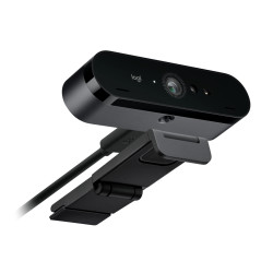 Logitech 960-001746 BRIO 4K, 13 MP, 4096 x 2160 Pixeles, 4K Ultra HD, 90 pps, 1280x720@90fps, 1920x1080@60fps, 4096x2160@30fps,