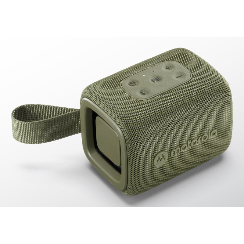 Motorola ROKR300GREEN ROKR 300, 7 W, Inalámbrico, 10 m, Altavoz monofónico portátil, Verde, Botones