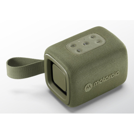 Motorola ROKR300GREEN ROKR 300, 7 W, Inalámbrico, 10 m, Altavoz monofónico portátil, Verde, Botones