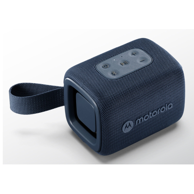 Motorola ROKR300BLUE ROKR 300, 7 W, Inalámbrico, 10 m, Altavoz monofónico portátil, Azul, Botones