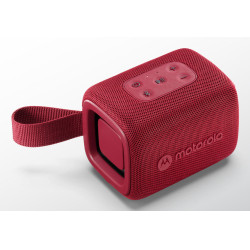Motorola 253ROKR300RED ROKR 300, 7 W, Inalámbrico, 10 m, Altavoz monofónico portátil, Rojo, Botones 2