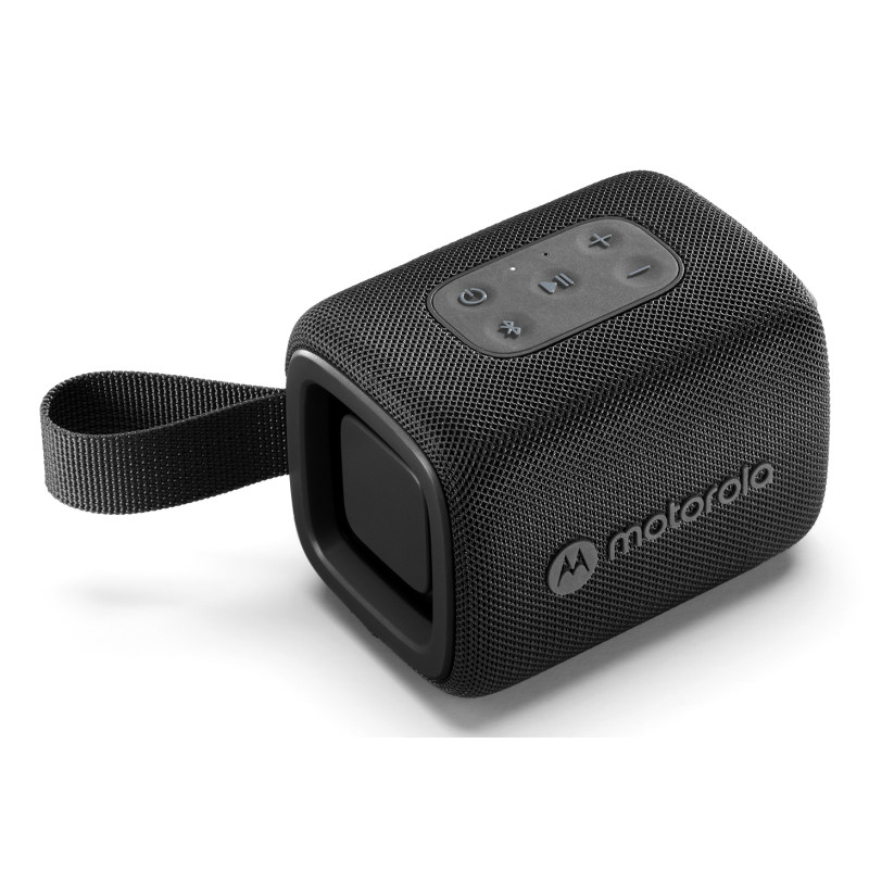 Motorola ROKR300BLACK ROKR 300, 7 W, Inalámbrico, 10 m, Altavoz monofónico portátil, Negro, Botones