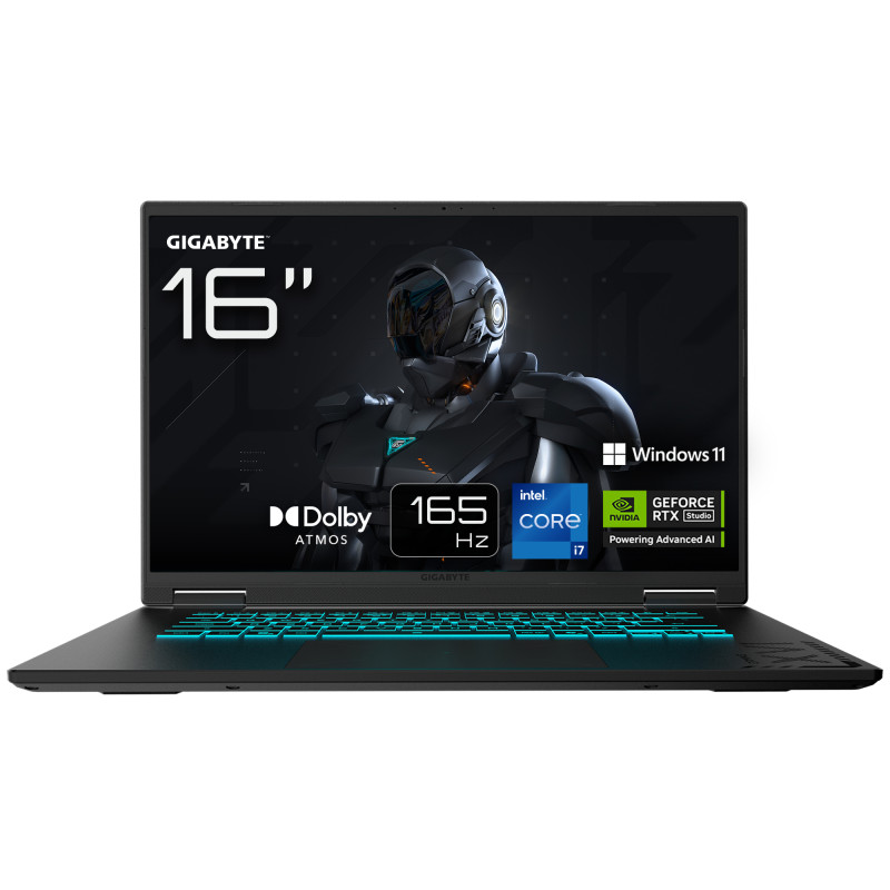 GIGABYTE GAMING A16 CWHI3ES864SH GAMING A16 CWH Portátil Gaming - 16,0“, 165Hz WUXGA, Intel Core i7-13620H, NVIDIA RTX 5070,