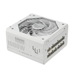 ASUS 90YE00S5-B0NA00 TUF Gaming 1000W Gold White Edition, 1000 W, 100 - 240 V, Activo, 130 W, 1000 W, 130 W