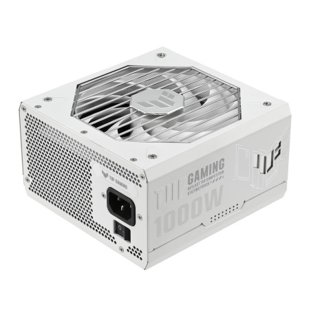 ASUS 90YE00S5-B0NA00 TUF Gaming 1000W Gold White Edition, 1000 W, 100 - 240 V, Activo, 130 W, 1000 W, 130 W