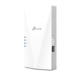 TP-Link RE600X RE600X, Transmisor y receptor de red, 1201 Mbit/s, 10,100,1000 Mbit/s, Windows 10, Windows 2000, Windows 7,