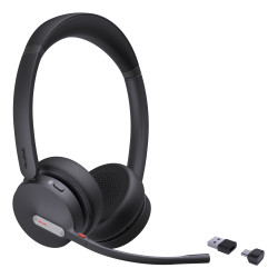 Yealink 1208703 BH70 Dual Teams, Inalámbrico, 20 - 20000 Hz, Oficina/Centro de llamadas, 147 g, Auriculares, Negro 2