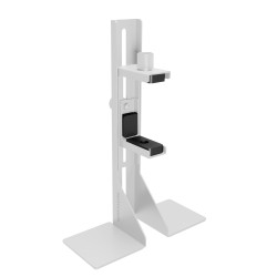 Mars Gaming MCAGCBPROW MCA-GCBPROW, Soporte para tarjeta gráfica, Acero, Blanco, 1 pieza(s), 100 mm, 40 mm