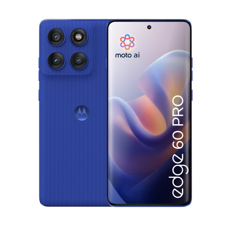 Motorola PB7X0007SE edge 60 pro, 16,9 cm (6.67"), 12 GB, 512 GB, 50 MP, Android 15, Azul