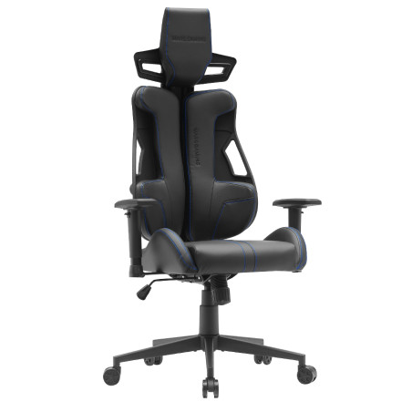 Mars Gaming MGCELITEBBL MGC-ELITE, Silla Gaming Ergonómica, Respaldo Flexible Adaptativo, Reposabrazos Ajustables 2D, Asiento