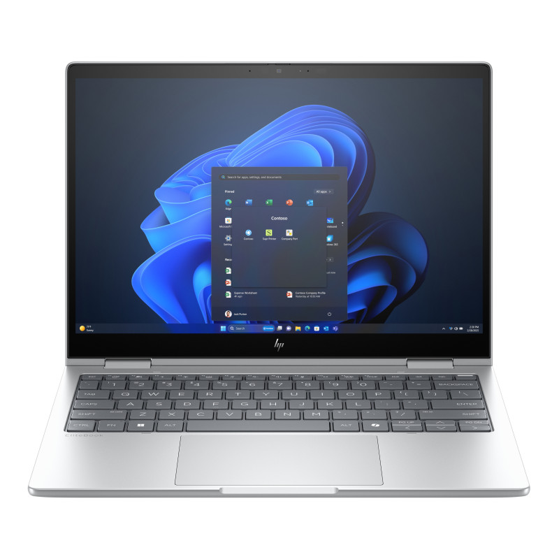 HP AD2Z7ET EliteBook 8 Flip G1i 13 inch Notebook AI PC Wolf Pro Security Edition, Intel Core Ultra 7, 33,8 cm (13.3"), 1920 x
