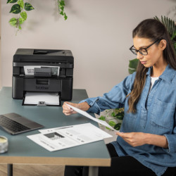 Brother DCPL1660WRE1 DCP-L1660W, Laser, Impresión en blanco y negro, 2400 x 600 DPI, Copias en blanco y negro, A4, Negro 2