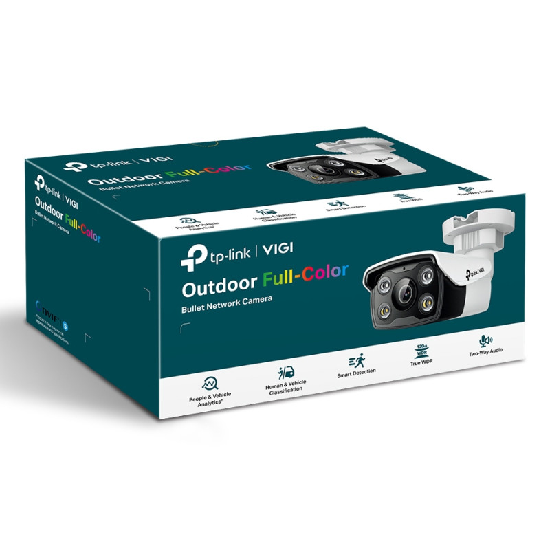 TP-Link VIGI C350(2.8MM) VIGI C350(2.8MM), Cámara de seguridad IP, Exterior, Alámbrico, 120 dB, CE, NTRA, VCCI, KC, BSMI,