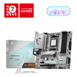 MSI B850M GAMING PLUS WIFI B850M GAMING PLUS WIFI, AMD, Zócalo AM5, AMD Ryzen 7000 Series, AMD Ryzen 8000 Series, AMD Ryzen