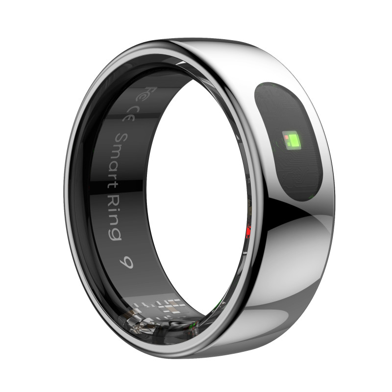 Leotec LESR02S11 SMART RING KÖR HA PLATA, Anillo inteligente rastreador de actividad