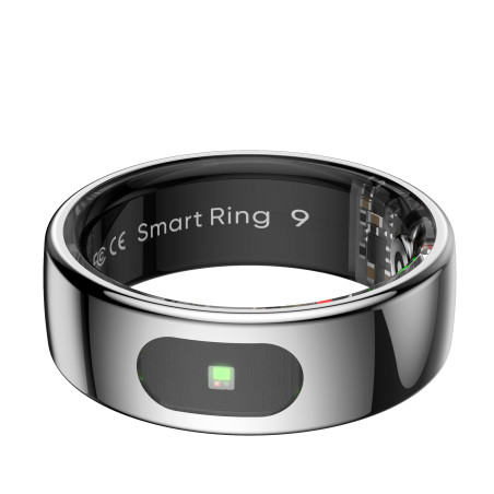 Leotec LESR02S10 SMART RING KÖR HA PLATA, Anillo inteligente rastreador de actividad