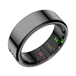 Leotec LESR01K08 SMART RING KÖR MAU, Anillo inteligente rastreador de actividad, LED, 15 mAh, IPX8