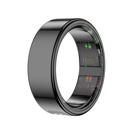 Leotec LESR01K08 SMART RING KÖR MAU, Anillo inteligente rastreador de actividad, LED, 15 mAh, IPX8