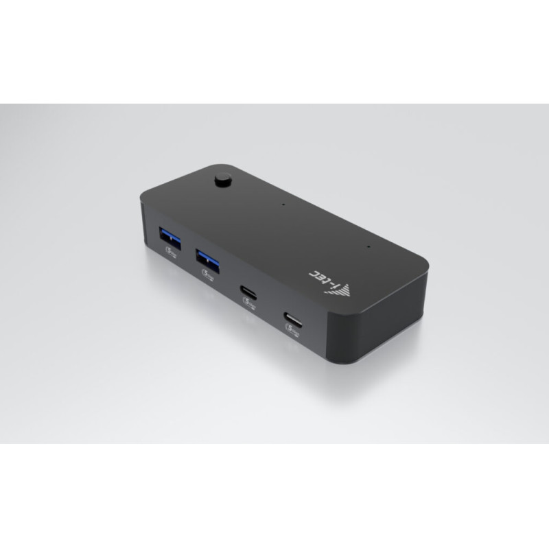 i-tec CAKVMHUB2A2C Universal KVM HUB 2x USB-C + 2x USB-A 3.0, USB Tipo C, USB 3.2 Gen 1 (3.1 Gen 1) Type-A, USB 3.2 Gen 1 (3.1