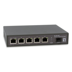 LevelOne GEP-0625 GEP-0625, No administrado, 2.5G Ethernet (100/1000/2500), Bidireccional completo (Full duplex), Energía
