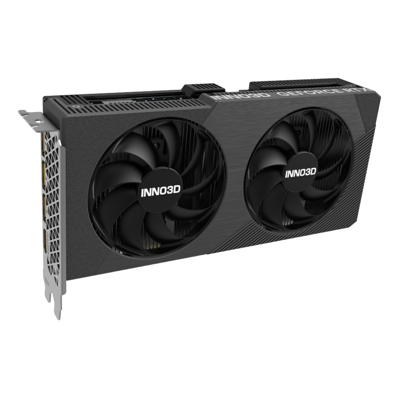 INNO3D N50602-08D7-195071N GeForce RTX 5060 Twin X2, GeForce RTX 5060, 8 GB, GDDR7, 128 bit, 7680 x 4320 Pixeles, PCI Express