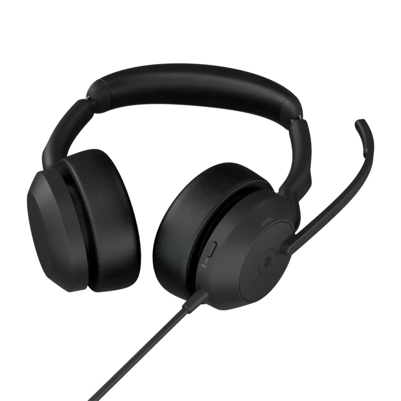 Jabra 25089-999-799 Evolve2 50, Alámbrico, 20 - 20000 Hz, Oficina/Centro de llamadas, 148,9 g, Auriculares, Negro