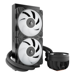ARCTIC ACFRE00182A Liquid Freezer III Pro 240 A-RGB, Sistema de refrigeración líquida todo en uno, 12 cm, 131 m³/h, Negro, 2