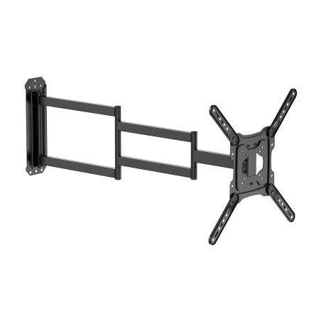 AISENS WT65TSLE-385 Soporte Eco Giratorio, Inclinable y Nivelable para Monitor/TV 35kg de 23"-65", Negro, 75 x 75 mm, 400 x 400