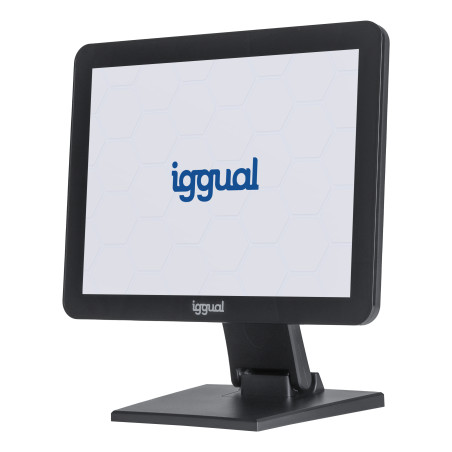 iggual IGG319666 Monitor táctil capacitivo 15" VGA HDMI USB, 38,1 cm (15"), 1024 x 768 Pixeles, XGA, LCD, 300 cd / m²,