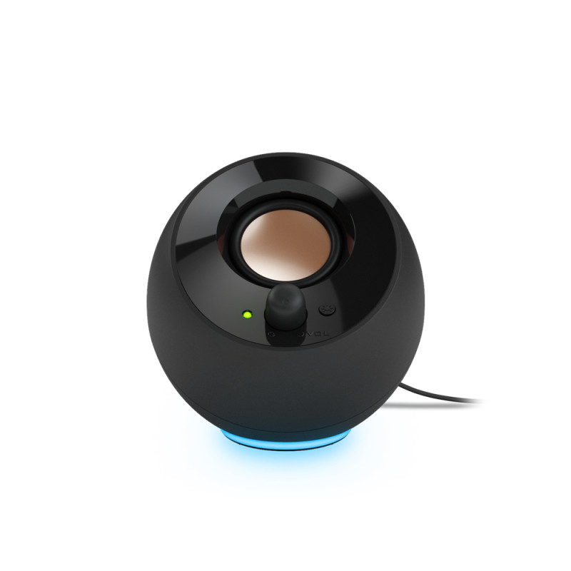 Creative Labs 51MF1725AA000 Pebble SE, 2.0 canales, 4,4 W, PC/ordenador portátil, Negro, 8,8 W, 1,2 m