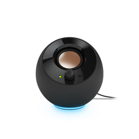 Creative Labs 51MF1725AA000 Pebble SE, 2.0 canales, 4,4 W, PC/ordenador portátil, Negro, 8,8 W, 1,2 m