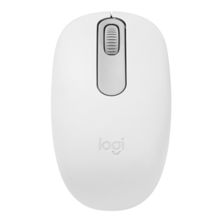 Logitech 910-007460 M196, Ambidextro, IR LED, Bluetooth, 1000 DPI, Blanco