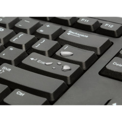 Kensington K63727ES Teclado de tamaño completo con cable KB100 EQ, Completo (100%), Alámbrico, Negro 2