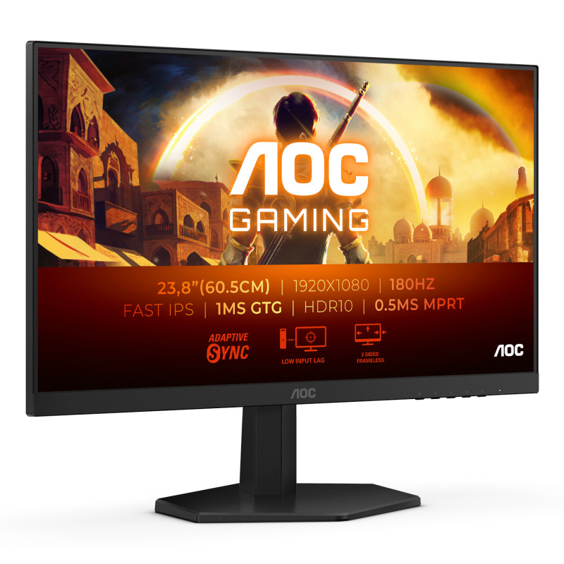 AOC 24G42E G4 24G42E, 60,5 cm (23.8"), 1920 x 1080 Pixeles, Full HD, LCD, 1 ms, Negro