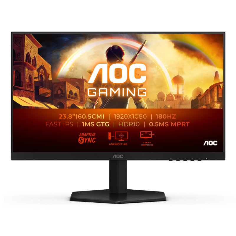 AOC 24G42E G4 24G42E, 60,5 cm (23.8"), 1920 x 1080 Pixeles, Full HD, LCD, 1 ms, Negro