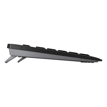 CHERRY JD-8550DE-2 STREAM DESKTOP COMFORT, Inalámbrico, RF inalámbrico, Switch de tecla de tijera, QWERTZ, Negro, Ratón