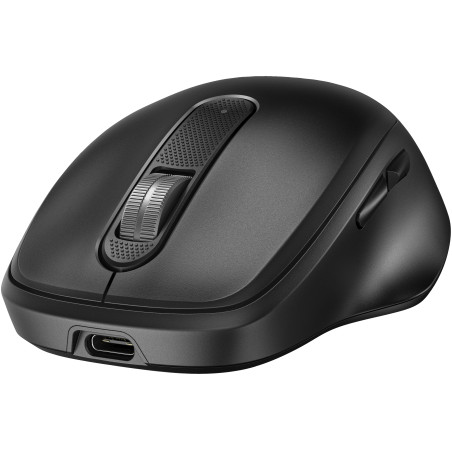 HP 9C2F7AA#ABB Ratón inalámbrico recargable ultrarrápido 515, Ambidextro, RF inalámbrico, 4000 DPI, Negro