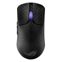 ASUS 90MP03U0-BMUA00 ROG Harpe Ace Extreme, mano derecha, Óptico, RF Wireless + Bluetooth + USB Type-A, 42000 DPI, Negro