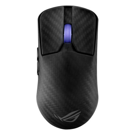 ASUS 90MP03U0-BMUA00 ROG Harpe Ace Extreme, mano derecha, Óptico, RF Wireless + Bluetooth + USB Type-A, 42000 DPI, Negro